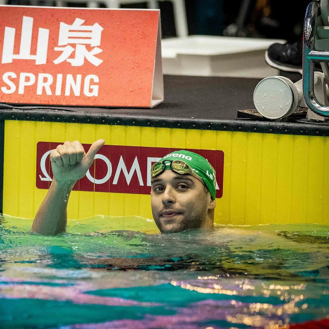 チャド・ルクロさんのインスタグラム写真 - (チャド・ルクロInstagram)「WORLD AQUATICS SWIMMING WORLD CUP BERLIN 2023 - Chad le Clos RSA   #SWC23 #UNITEDBYRACING #swim #swimming #swimmingtime @swimsa_official @africa_aquatics」10月8日 20時07分 - chadleclos92