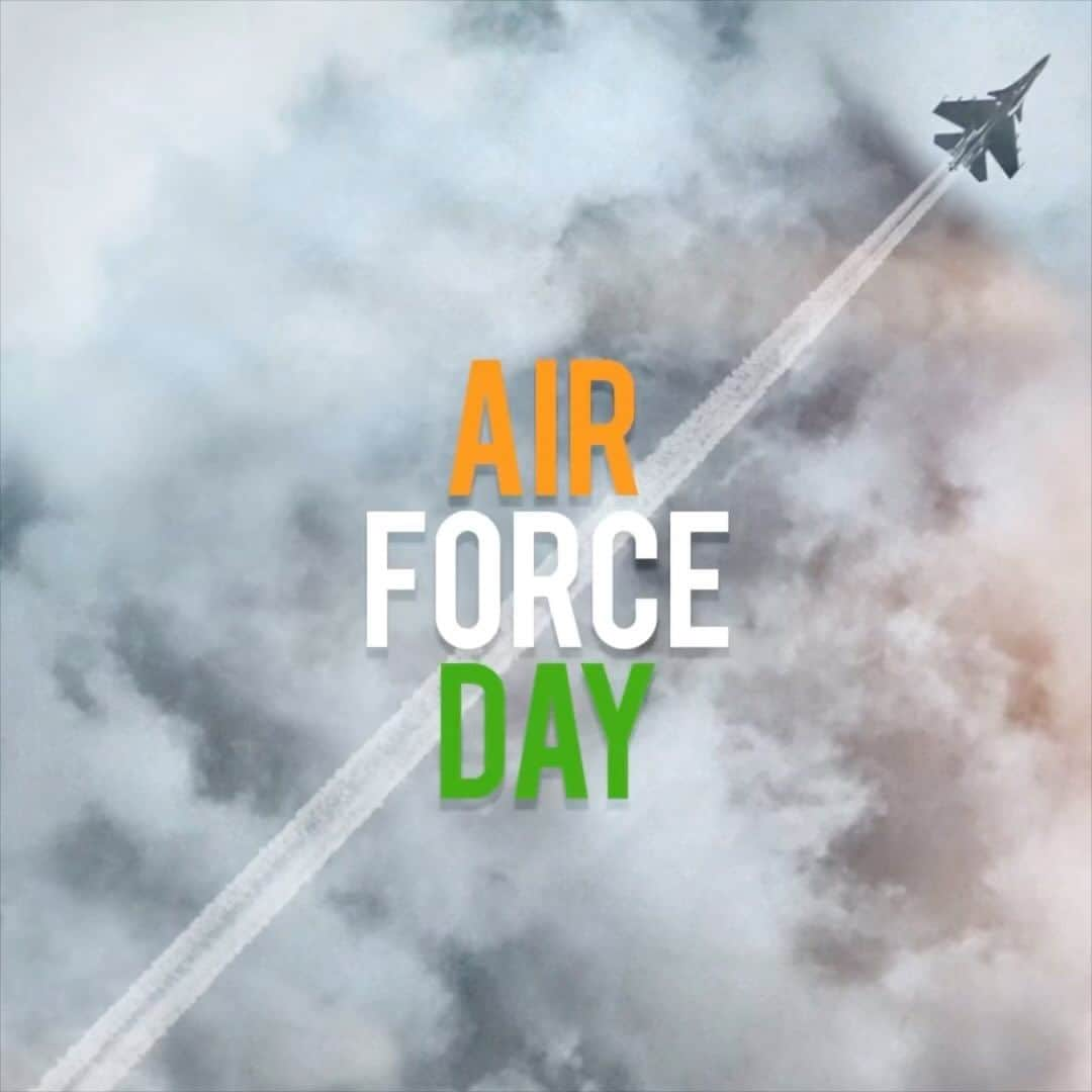 リティク・ローシャンのインスタグラム：「They soar through our skies with pride & glory and carry with them an unwavering commitment to ensure our nation’s safety & security.  This Air Force Day, team #Fighter salutes the Warriors of our glorious Indian Air Force!🇮🇳  #JaiHind」