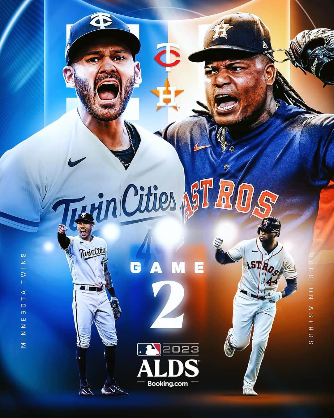 MLBさんのインスタグラム写真 - (MLBInstagram)「Can @PLopezserra and the @Twins even up the series? Or will @Framber_Valdez_pinales and the @Astros continue their winning ways?  Catch Game 2 of the #ALDS at 8:03 pm ET on @FS1.」10月9日 7時26分 - mlb