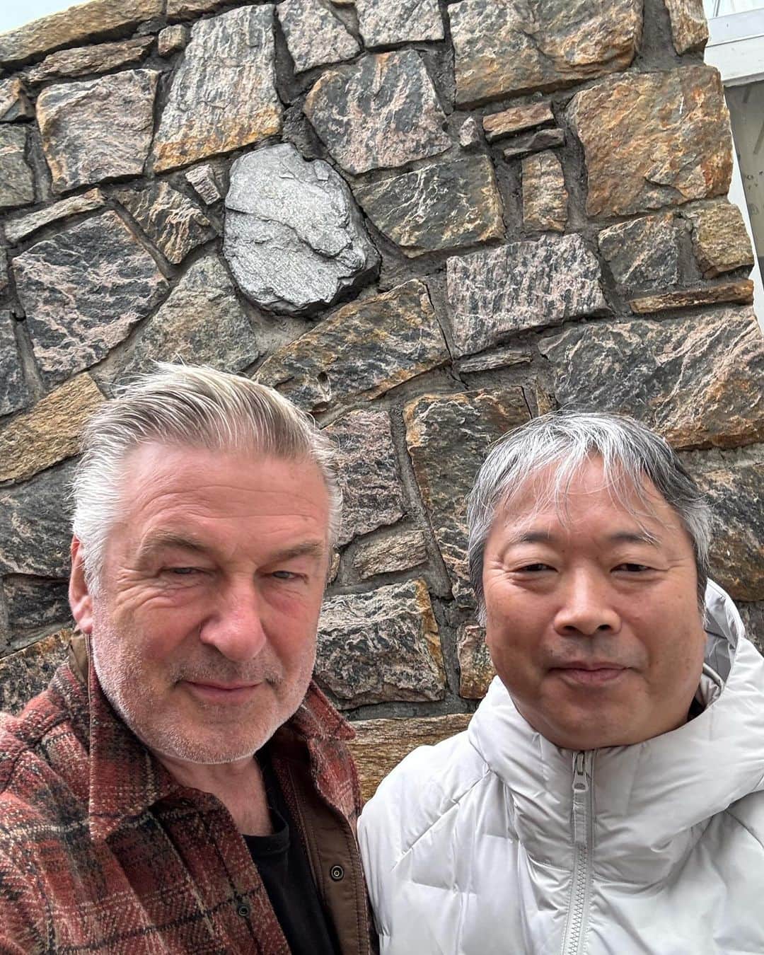 アレック・ボールドウィンのインスタグラム：「Screening of SILENT FALLOUT for @hamptonsfilm this afternoon with Hideaki Ito.  Powerful film.」