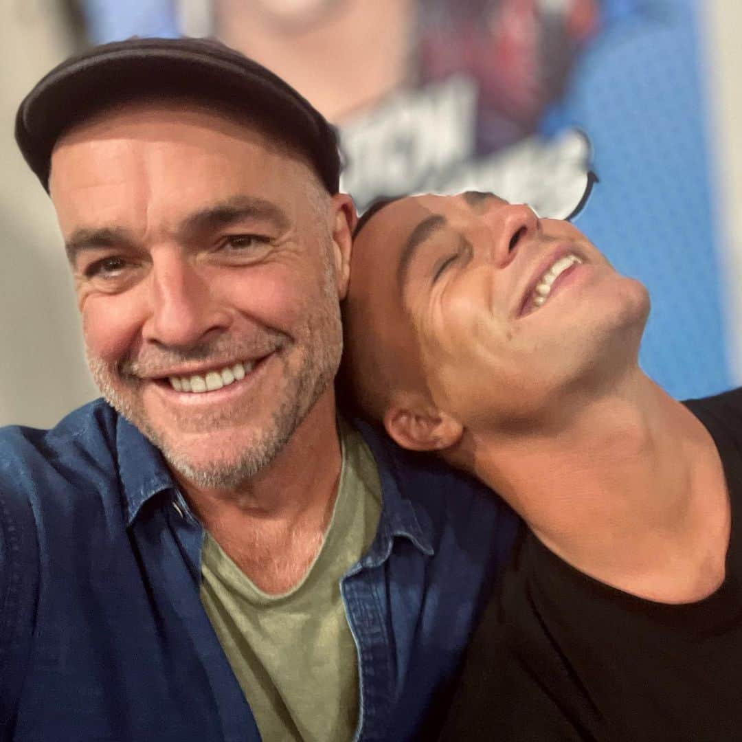 ポール・ブラックソーンのインスタグラム：「It’s a nice picture of @coltonlhaynes resting his head on my shoulder. Such a lovely fellow.」