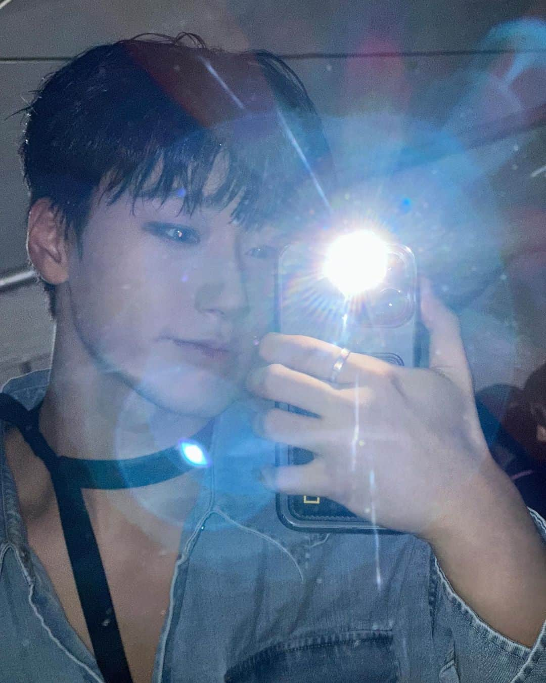 ATEEZさんのインスタグラム写真 - (ATEEZInstagram)「[#사니] 💙  #ATEEZ #에이티즈 #SAN #산」10月8日 23時36分 - ateez_official_