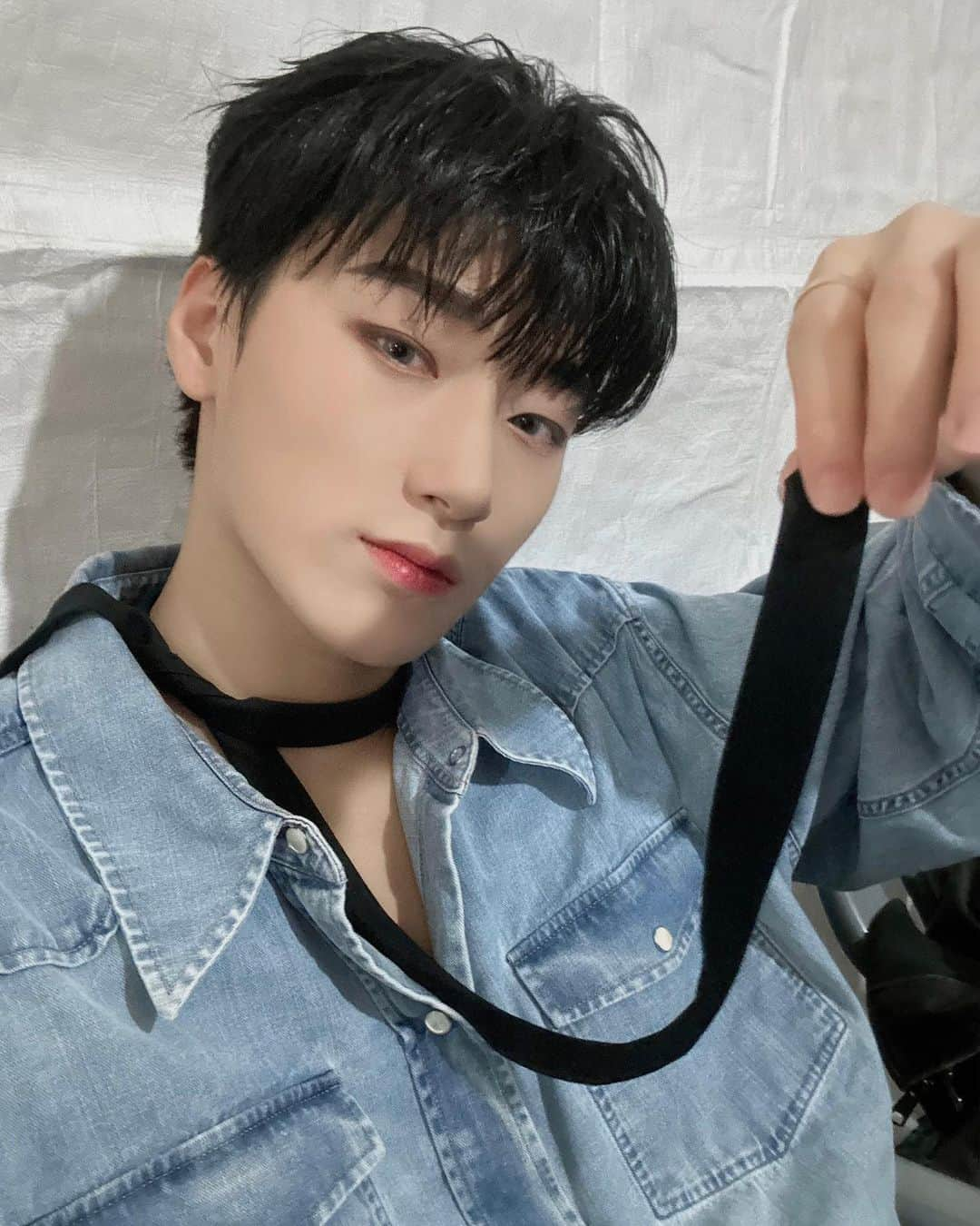 ATEEZさんのインスタグラム写真 - (ATEEZInstagram)「[#사니] 💙  #ATEEZ #에이티즈 #SAN #산」10月8日 23時36分 - ateez_official_