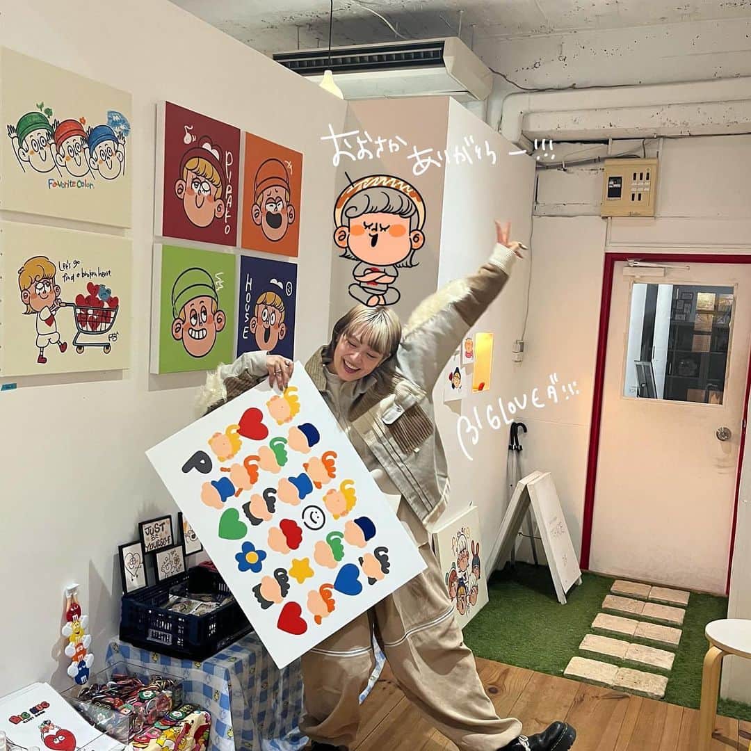 Pirakoのインスタグラム：「BIG HUG in osaka🐙 2日間終わっちゃった早かった、、 お久しぶりも初めましても直接できて 嬉しくてたまりませんでした🥲  今回も沢山たこ焼き食えたよ！！ わーー楽しかった、、 本当にありがとうございました！🫶 また関西来ます！ビックラブ！！！😘」