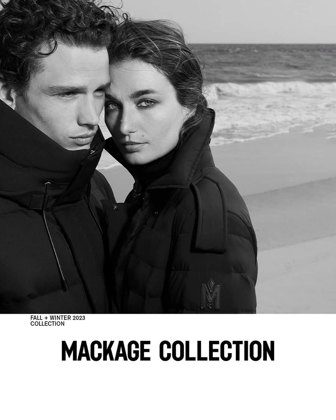 マッカージュのインスタグラム：「ELEVATED CRAFT    This season, we dialed up the drama with exaggerated silhouettes, balancing color flooding with meticulous attention to detail, introducing innovative elements to ensure high-performance functionality.   More on MACKAGE.COM   #MACKAGE #MONDEMACKAGE」