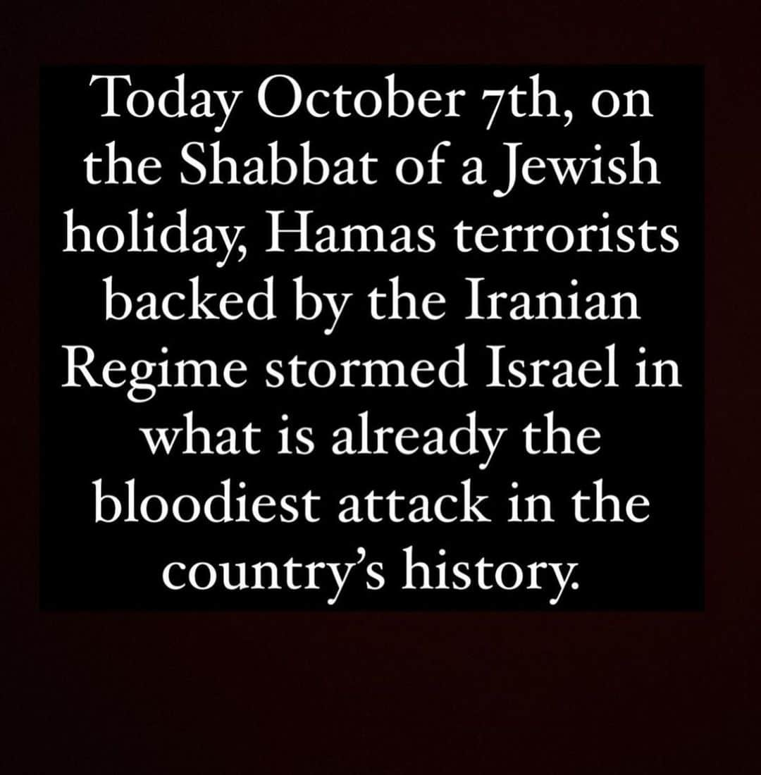 Yael Shelbiaさんのインスタグラム写真 - (Yael ShelbiaInstagram)「🥀🕯️🇮🇱💔 Hundreds of Innocent people where slaughtered, dozens where kidnapped including children, women and elderly, thousands are injured and so many missing…crimes of war are being committed right now!!!#standwithisrael #prayforisrael #israelunderattack #counterspeech」10月9日 1時48分 - yaelshelbia