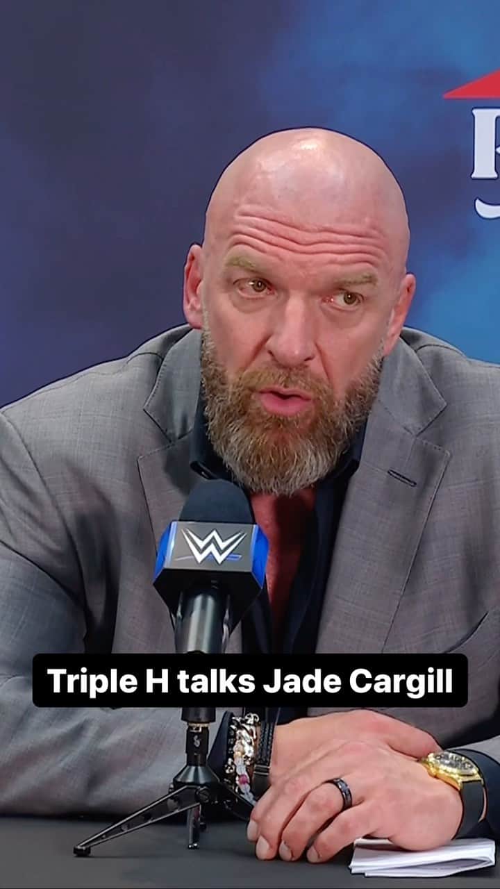 WWEのインスタグラム：「@jadecargill is ready to take over WWE 👀」