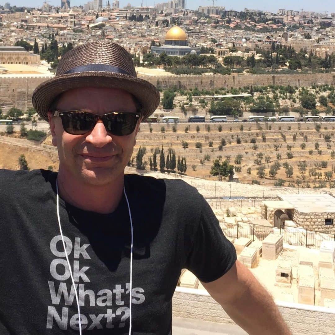 ジョシュア・マリーナのインスタグラム：「My Israel.」