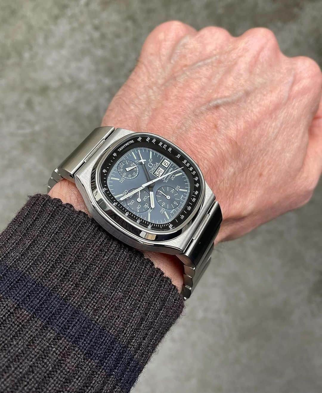 Daily Watchさんのインスタグラム写真 - (Daily WatchInstagram)「The Omega Speedmaster Ref 176.0014 aka “Speedy TV Dial”. Released back in 1975 🤓 What do you think? Photos by @steviemac1040」10月9日 3時38分 - dailywatch