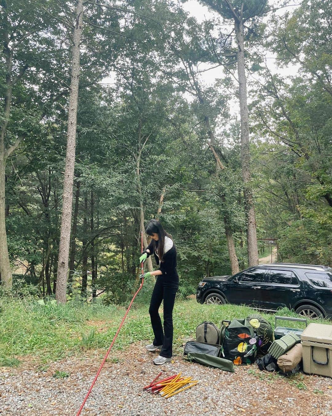 jiesuuのインスタグラム：「너무 좋네 이거..🩵」