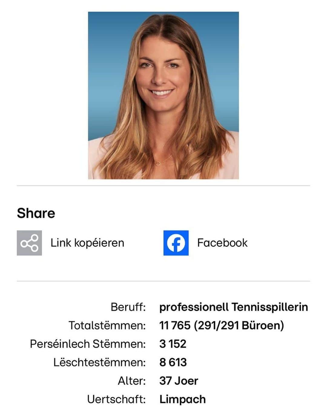 マンデイ・ミネラのインスタグラム：「Wow ech sinn iwwerwältegt. E grousse Merci Iech all.🥹 @dp_demokratesch_partei」