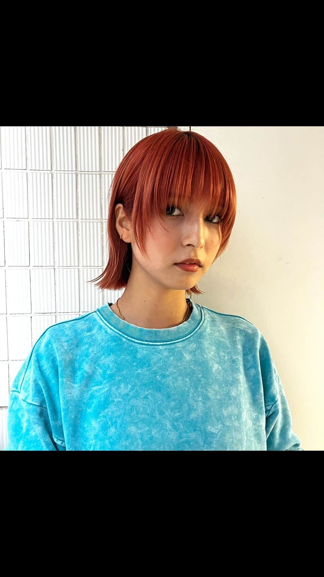 NOBU/渋谷店のインスタグラム：「#顔まわりカット cut  . . NOBU SCISSORS @toginon_scissors #nobuscissors  . . #cut#hair #カッ #ショートカット #ショートヘア #前髪  #シンプル #外国人風  #美容師 #髮型 #髮型師 #剪髮 #中長髮#ตัดผม#ผม#헤어 #컷#hair #haircut」