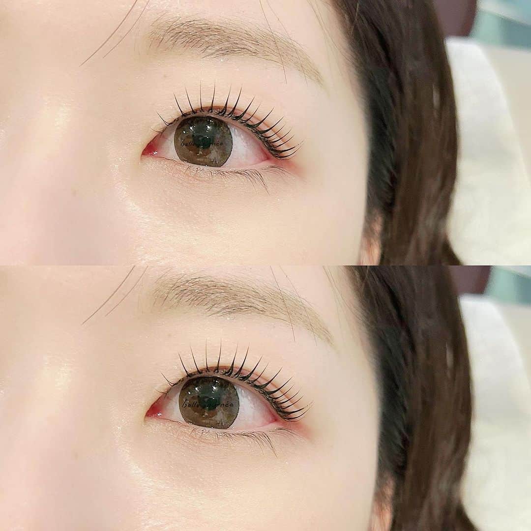 フレジエのインスタグラム：「parfait curl ☁️  ストレートDesign🔗 お目元に合わせてロッドの調節が可能です◎ デザインにお悩みの際はお気軽にご相談下さい✔  Reine @reinaaa_0000」