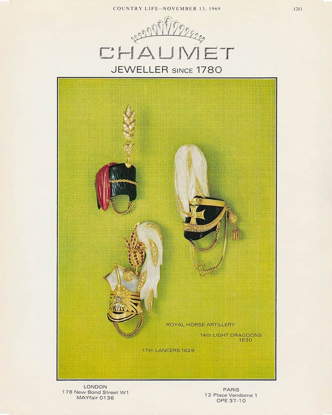 Chaumetのインスタグラム