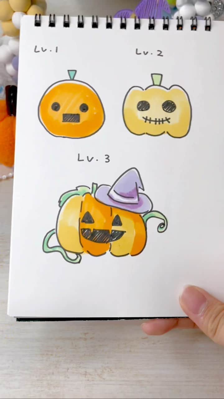 みいるかのインスタグラム：「#helloween #drawing #ハロウィン」