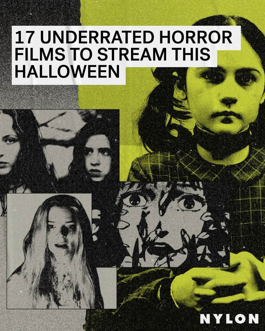 Nylon Magazineのインスタグラム：「It's never to early for a horror film marathon. This spooky season, we've rounded up a haunting guide to the 17 most underrated scary movies to stream — from 'Possession' to 'The Vvitch' to 'Scream 3.' Link in bio.」