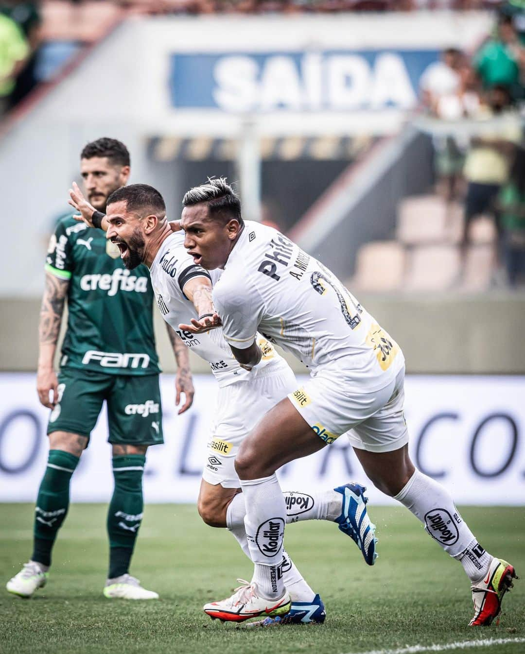 トマス・リンコンさんのインスタグラム写真 - (トマス・リンコンInstagram)「Full-time Palmeiras vs Santos 1-2 ⚪️⚫️  Feliz por la tercera victoria consecutiva , y aún más por ser en un Clásico. Que grande espíritu de equipo ha demostrado el @santos , aún falta mucho pero este es el camino vamos EQUIPO 💪🏼⚪️⚫️  GRATIDÃO MEU DEUS 🙏🏼」10月9日 9時44分 - tomasrincon8