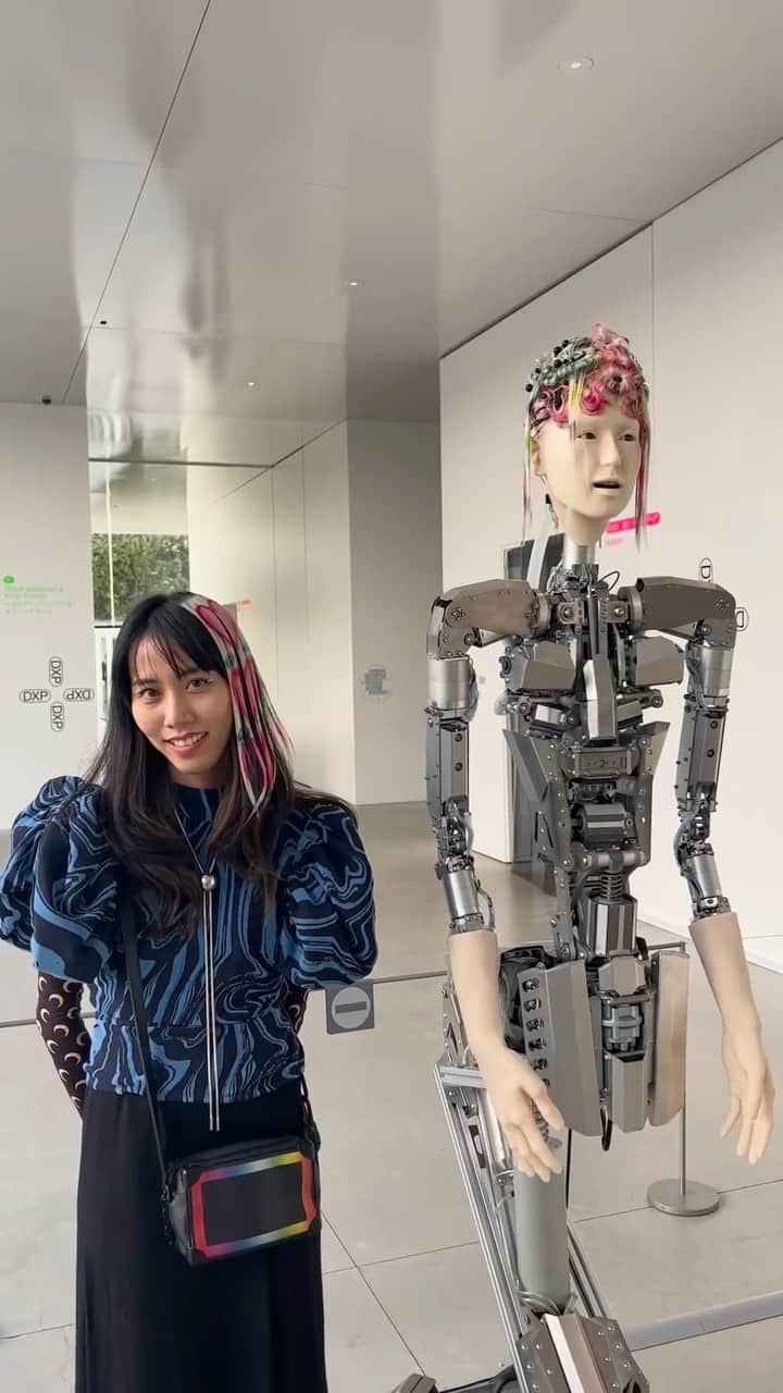 草野絵美のインスタグラム：「My AI art made it in museum for the first time! 🖼️ DXP (Digital Transformation Planet): Towards the Next Interface @ 21st Century Museum of Contemporary Art, Kanazawa  2023.10.07 - 2024.03.17 金沢21世紀美術館DXP展展示中です。ぜひ遊びに来てください！ #aiart #kanazawa #21stcenturymuseumofcontemporaryart ContemporaryArt」