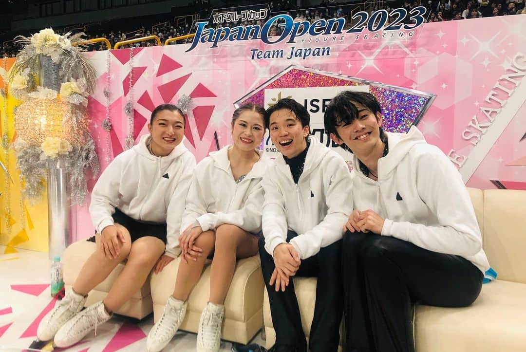 友野一希さんのインスタグラム写真 - (友野一希Instagram)「. 木下グループカップ🏆　 Japan Open2023 沢山の応援ありがとうございました。 チーム戦での優勝本当に嬉しいです！ また次の試合に向けて頑張っていきたいと思います💪  #木下グループカップ #japanopen2023  #ジャパンオープン2023」10月9日 10時43分 - k0515ki