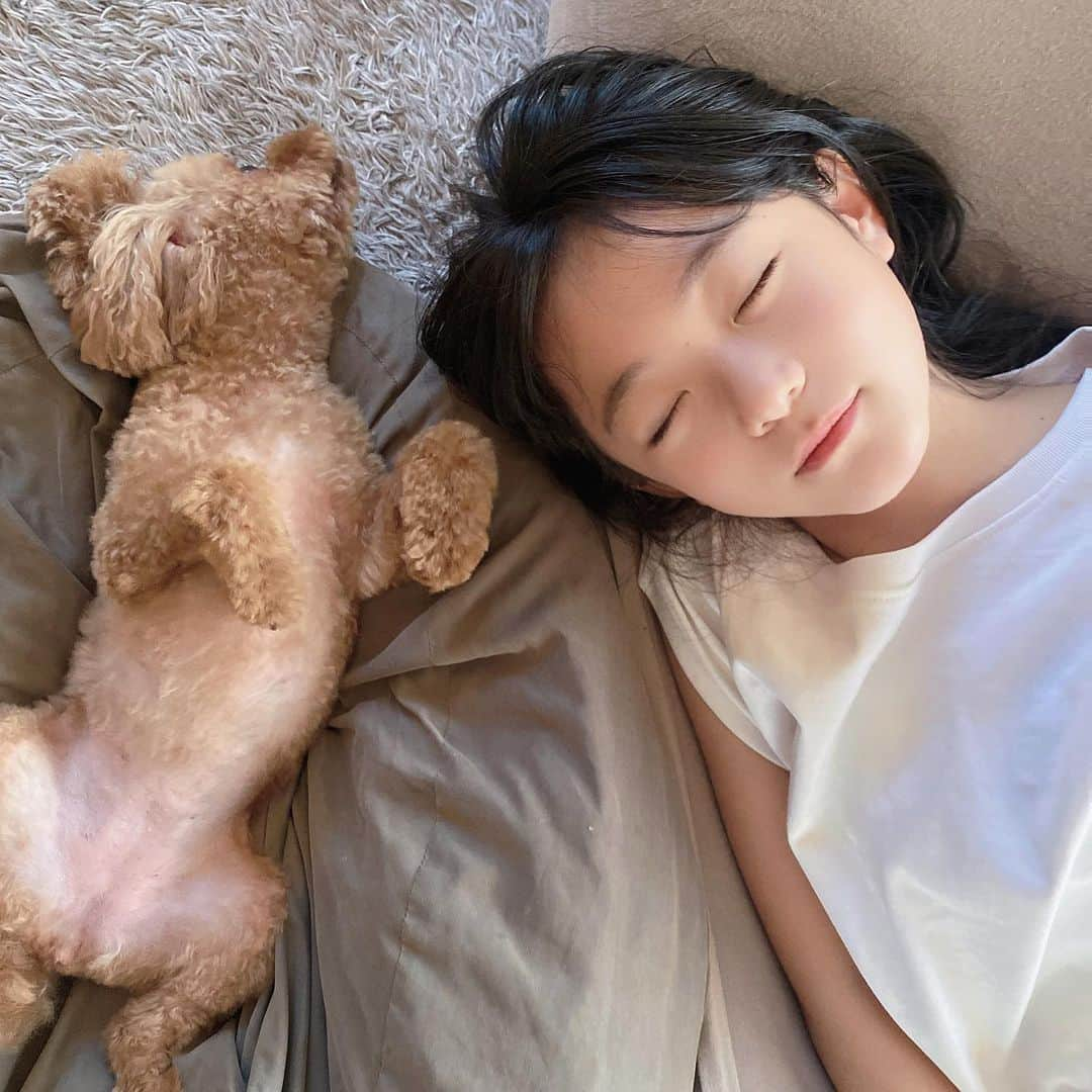 *yoko*さんのインスタグラム写真 - (*yoko*Instagram)「* ◇2023.10.9 ・ 久々の寝顔😴 4年生になっても、寝顔だけは小さい時から変わってないんよなぁ。。 心乃が寝ると必ず腕の隙間に入っていくこむが可愛いすぎて...♡  BARTHでは、10/9〜10/15まで寝顔写真の募集キャンペーン実施中です💤 可愛い寝顔写真が広告になって新宿駅に掲載されるかも！？ 応募方法は、Instagram、X、WEBサイトのいずれかから応募フォームから応募が可能です！ 詳しくはBARTHの公式SNSをチェックしてね☑️ @barth.rt.official  #ただいま泥睡中#BARTH#PR」10月9日 12時14分 - yococono