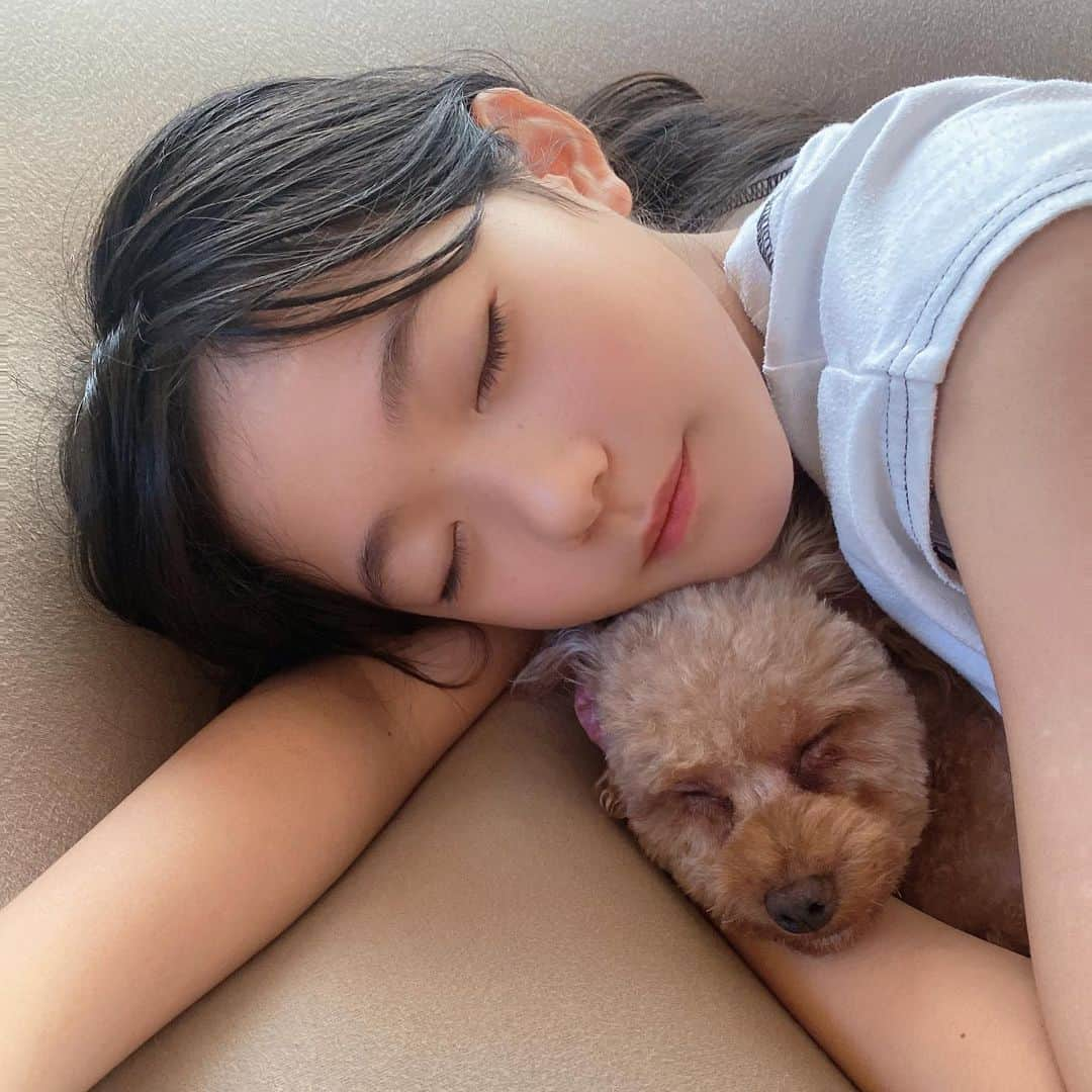 *yoko*さんのインスタグラム写真 - (*yoko*Instagram)「* ◇2023.10.9 ・ 久々の寝顔😴 4年生になっても、寝顔だけは小さい時から変わってないんよなぁ。。 心乃が寝ると必ず腕の隙間に入っていくこむが可愛いすぎて...♡  BARTHでは、10/9〜10/15まで寝顔写真の募集キャンペーン実施中です💤 可愛い寝顔写真が広告になって新宿駅に掲載されるかも！？ 応募方法は、Instagram、X、WEBサイトのいずれかから応募フォームから応募が可能です！ 詳しくはBARTHの公式SNSをチェックしてね☑️ @barth.rt.official  #ただいま泥睡中#BARTH#PR」10月9日 12時14分 - yococono