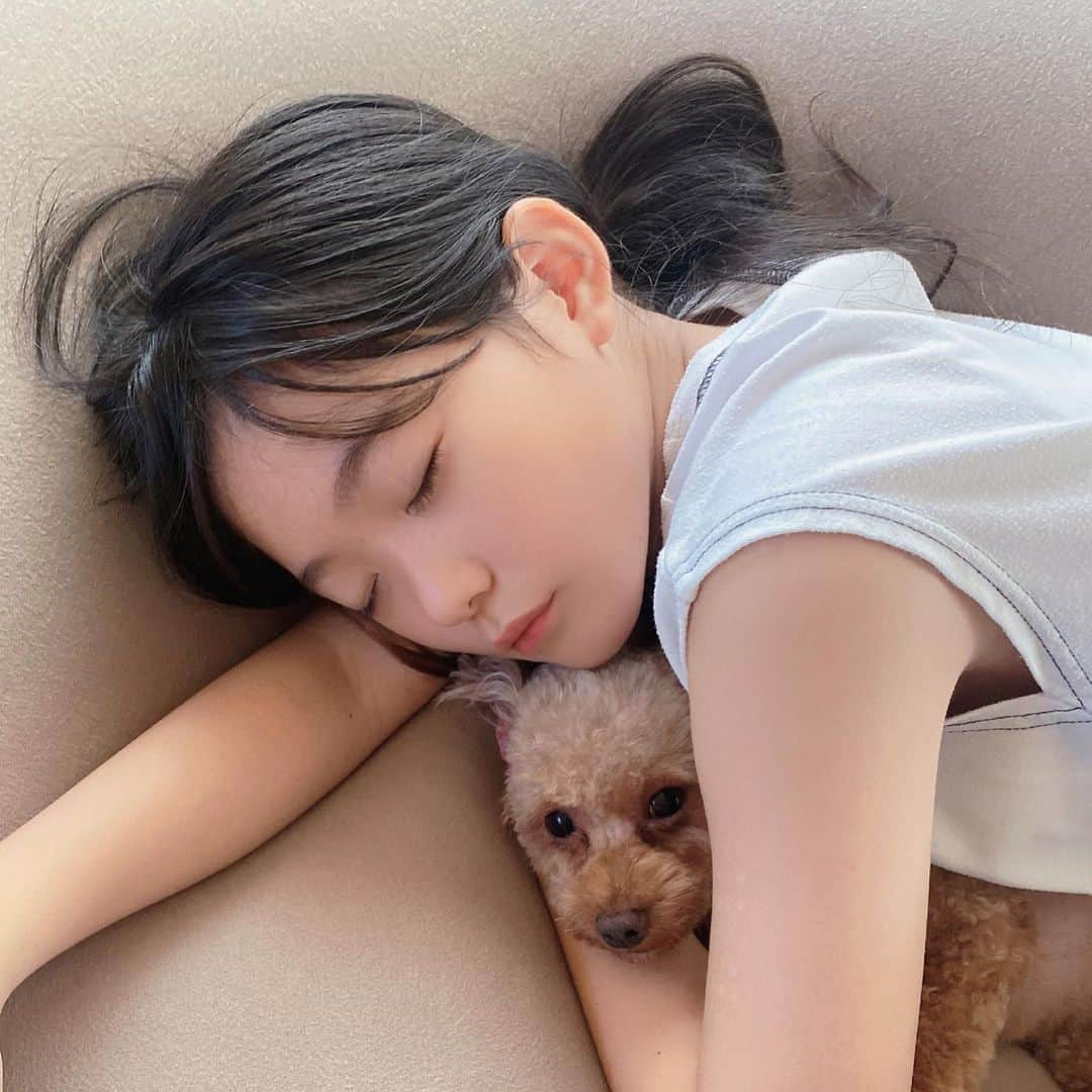 *yoko*さんのインスタグラム写真 - (*yoko*Instagram)「* ◇2023.10.9 ・ 久々の寝顔😴 4年生になっても、寝顔だけは小さい時から変わってないんよなぁ。。 心乃が寝ると必ず腕の隙間に入っていくこむが可愛いすぎて...♡  BARTHでは、10/9〜10/15まで寝顔写真の募集キャンペーン実施中です💤 可愛い寝顔写真が広告になって新宿駅に掲載されるかも！？ 応募方法は、Instagram、X、WEBサイトのいずれかから応募フォームから応募が可能です！ 詳しくはBARTHの公式SNSをチェックしてね☑️ @barth.rt.official  #ただいま泥睡中#BARTH#PR」10月9日 12時14分 - yococono