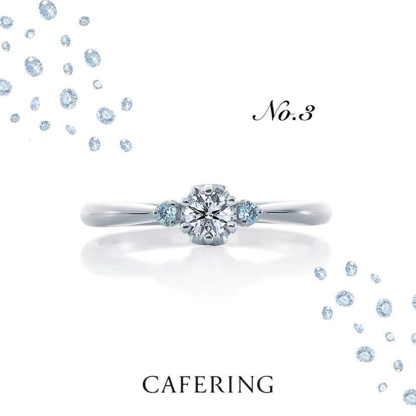 Cafe Ringのインスタグラム：「さりげなく、人とは違うこだわりを表現できるブルーダイヤモンドの指輪💍 ブルーのメレダイヤをあしらったエンゲージメントリングの中で人気No.3は「マカロン」 コロンとしたフォルムのセンターダイヤの両サイドに輝くアイスブルーダイヤモンドが可愛らしいデザインです🩵  ring: マカロン 　  『カフェでお茶を愉しむように🫖 　ジュエリーを心地よく楽しむ✨』 CAFERING style  ┈┈┈┈┈┈┈┈┈┈┈┈┈┈┈  𝐂𝐀𝐅𝐄𝐑𝐈𝐍𝐆 ⁡ shop≫ 銀座本店｜全国取扱店80店舗 ⁡ 💐全国でフェア開催中💐 詳細はストーリーズハイライトをチェック ⁡ ┈┈┈┈┈┈┈┈┈┈┈┈┈┈┈  #CAFERINGマカロン #CAFERINGブルー #ブルーダイヤモンド#アイスブルーダイヤモンド #CAFERING#カフェリング #CAFERING銀座本店 #推しカラー#推し色#青好き#青#ブルー#アイスブルー#水色#サムシングブルー#シンデレラ#海#空#エンゲージメントリング#エンゲージリング#婚約指輪#結婚指輪#マリッジリング#ウエディングリング#結婚指輪ブルーダイヤモンド#婚約指輪ブルーダイヤモンド#結婚指輪可愛い#結婚指輪個性的#プロポーズリング」