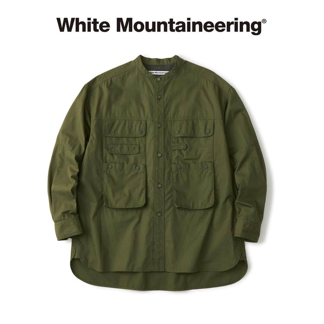 ホワイトマウンテニアリングさんのインスタグラム写真 - (ホワイトマウンテニアリングInstagram)「_ White Mountaineering®︎ 23AW Collection  WM2373102 MULTI POCKETS SHIRT  #whitemountaineering #multipocket #shirt」10月9日 13時20分 - whitemountaineering_official