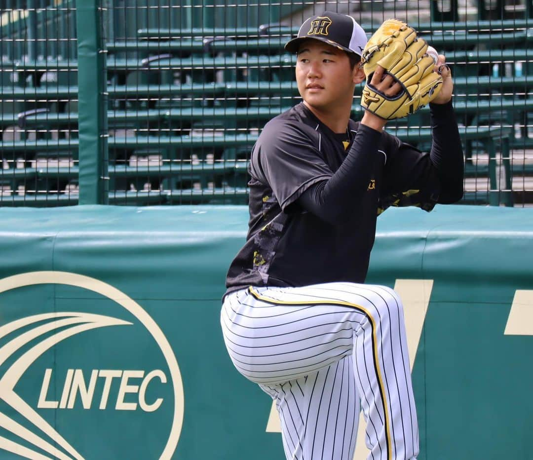 阪神タイガースさんのインスタグラム写真 - (阪神タイガースInstagram)「10月9日、甲子園球場での練習の様子です！ #茨木秀俊 選手 #門別啓人 選手 #近本光司 選手 #木浪聖也 選手 #中野拓夢 選手 #坂本誠志郎 選手 #大山悠輔 選手 #シェルドンノイジー 選手 #青柳晃洋 選手 #才木浩人 選手 #伊藤将司 選手 #阪神タイガース #ARE」10月9日 13時30分 - hanshintigers_official