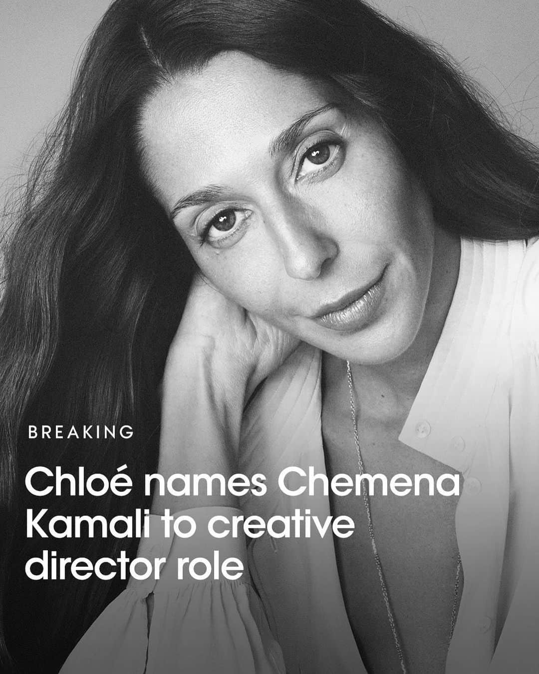 Vogue Runwayさんのインスタグラム写真 - (Vogue RunwayInstagram)「@Chloe has announced @Chemena Kamali as the new creative director at the brand. The 41-year-old German designer has worked for Chloé twice and spent six years as women’s ready-to-wear design director at Saint Laurent - Kamali steps into the creative director role following Gabriela Hearst’s exit this month. President and CEO Riccardo Bellini welcomed her in a statement this morning. “Chemena’s extraordinary creative talent, extensive experience and unique connection with the brand’s legacy and values make her a natural choice for the Maison. Her vision, inspired by her love for the brand, will truly celebrate Chloé’s unique DNA… I am excited to see it come to life.” Kamali, who starts today, has been widely rumoured to be next in line at Chloé since the summer when her predecessor Hearst’s exit was announced. “My heart has always been Chloé’s. It has been since I stepped through its doors more than 20 years ago. Returning feels natural and very personal,” Kamali said. Head to the link in bio to read more.」10月9日 14時07分 - voguerunway