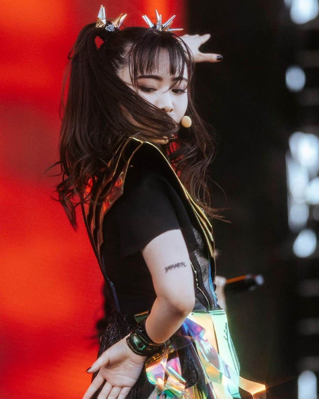 菊地最愛（MOAMETAL）のインスタグラム：「From Twitter (X)  #babymetal #moametal #moakikuchi #kikuchimoa #babymetalworldtour2023」