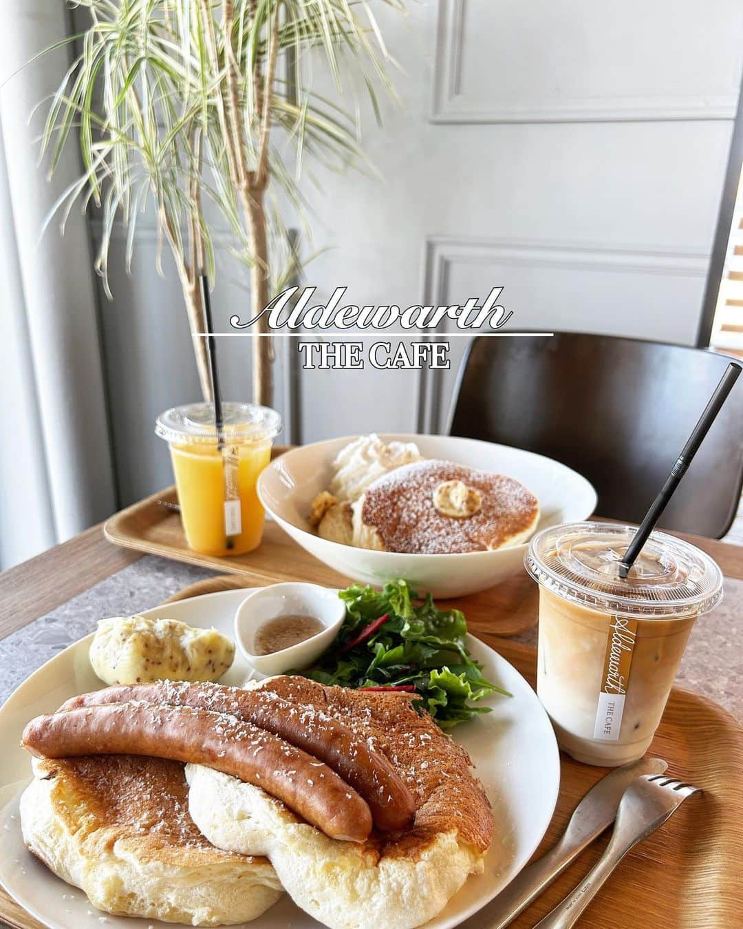 MIMIさんのインスタグラム写真 - (MIMIInstagram)「🥞🍳🥓  📍 @aldewarth_the_cafe  今回はパンケーキが食べたくて😋  お食事パンケーキが目的🥓🥞🍴  またモンブランも食べに行こ🤎   #群馬県 #伊勢崎市#伊勢崎カフェ #群馬#伊勢崎スイーツ#群馬カフェ #aldewarththecafe #aldewarth #パンケーキ#リコッタチーズパンケーキ #お食事パンケーキ #lunch #スイーツ#お洒落カフェ #gunma  #isesakicafe  #オルデウォルスカフェ  #カフェラテ#coffeetime#MontBlanc#lunch#lunchtime#Cafe#cafelove #cafelover #tabijyo_cafe #tabijyo_sweets #genic_cafe #genic#genic_japan #genic_food」10月9日 15時17分 - mimi___1121