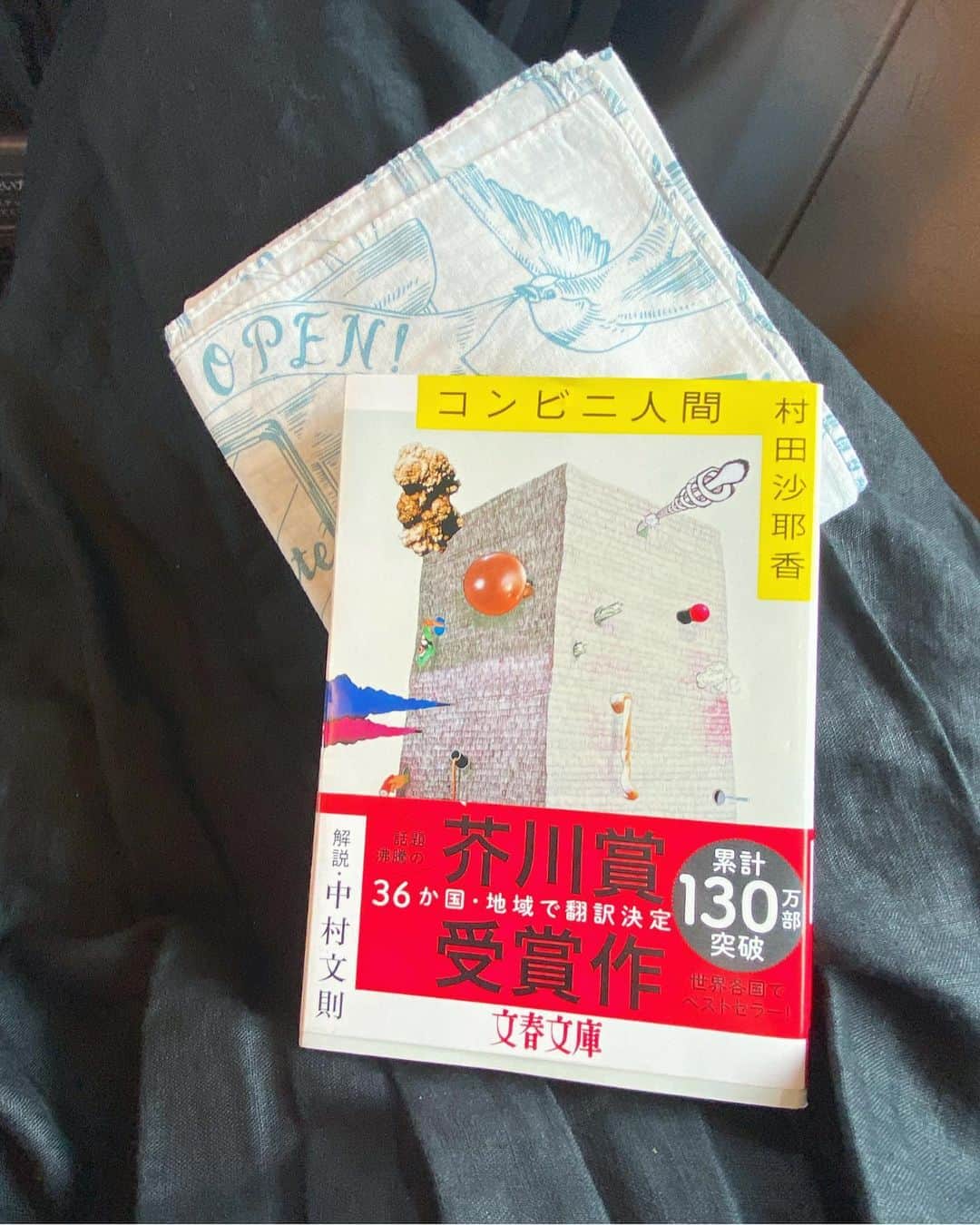 松本孝美さんのインスタグラム写真 - (松本孝美Instagram)「#コンビニ人間  今更だけど、読み始めました  WEB記事にここ数年 海外で日本の女性作家の翻訳本が 人気と書いてありました コンビニ人間はすでに30以上の言語に翻訳されているんだとか すごい！  表紙はどんなのかなーと ちょっと気になって調べてみたら あったあった おもしろいのでコラージュしてみました  そんなこんなで、なかなか読み進まず  見えない富士山を撮ったりしているから、更に進まず  ＠新幹線  #conveniencestorewoman#村田沙耶香#sayakamurata#小説#表紙」10月9日 15時11分 - t_mimi1414