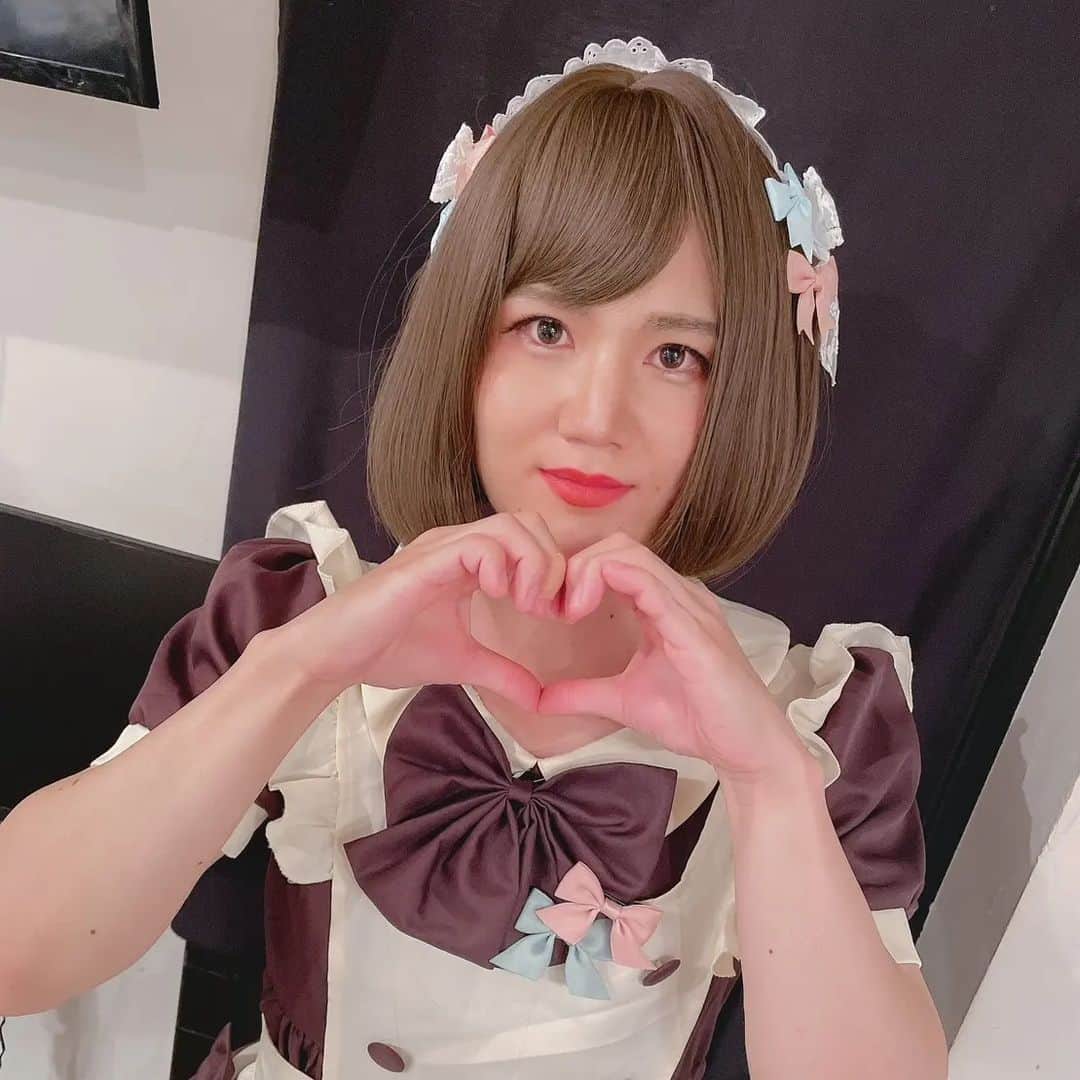 山口いく（アントワネット）のインスタグラム：「#げいにんメイド喫茶」