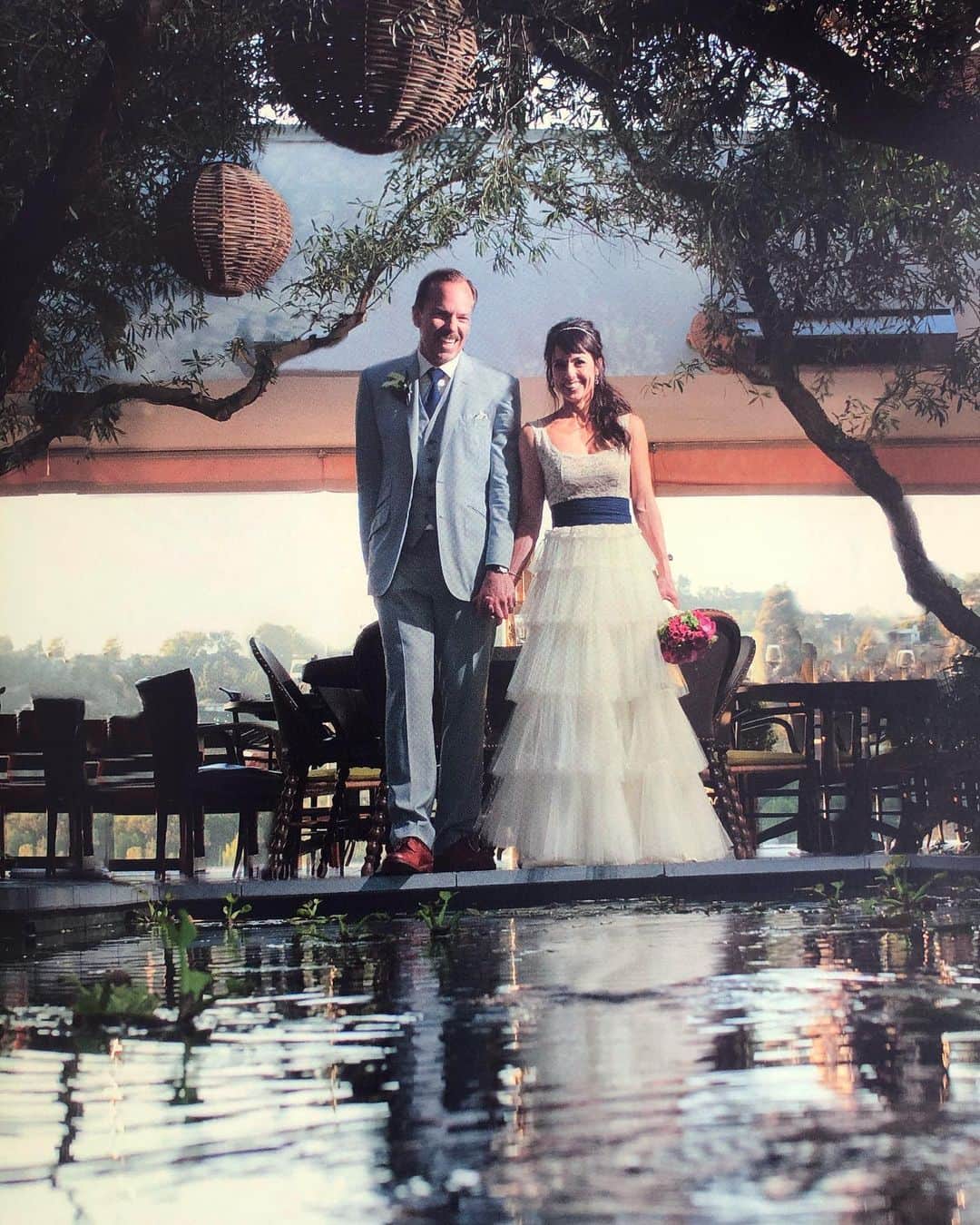 コンスタンス・ジマーのインスタグラム：「13 years ago today! It’s our lucky number, so must be our lucky year together, although all years together have been lucky. Thank you for being an incredible partner in all things in all ways ALWAYS. #happyanniversary」