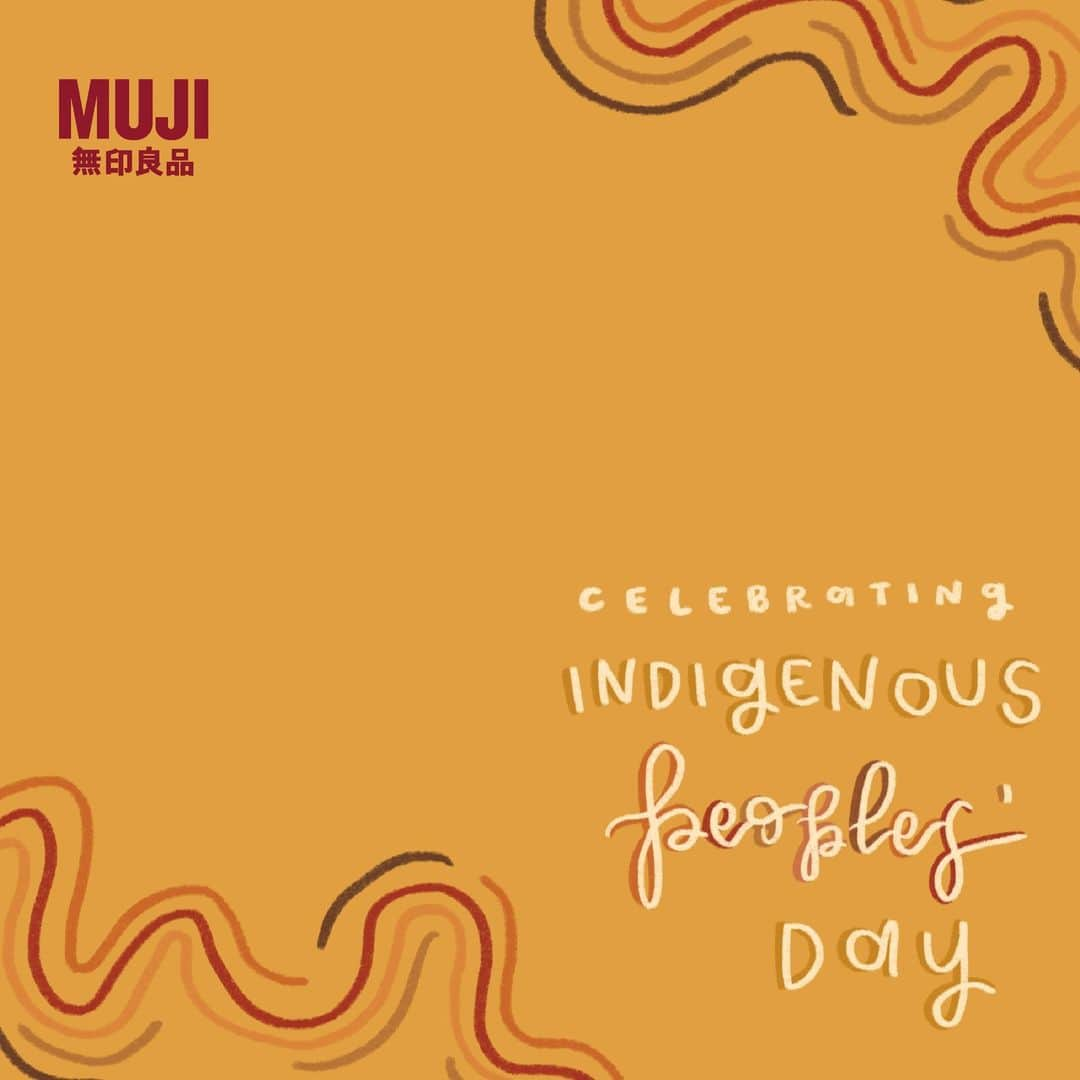 MUJI USAさんのインスタグラム写真 - (MUJI USAInstagram)「Wishing our MUJI Community a Happy Indigenous Peoples' Day ❤️  #MUJI #MUJIUSA #IndigenousPeoplesDay」10月10日 2時01分 - mujiusa