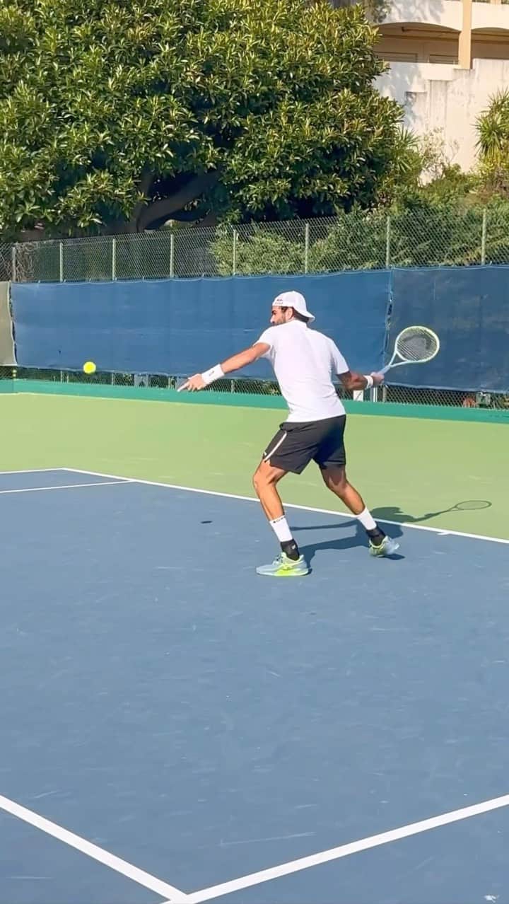 マッテオ・ベレッティーニのインスタグラム：「Loading…😤🎾🏋️‍♂️💪🔨」