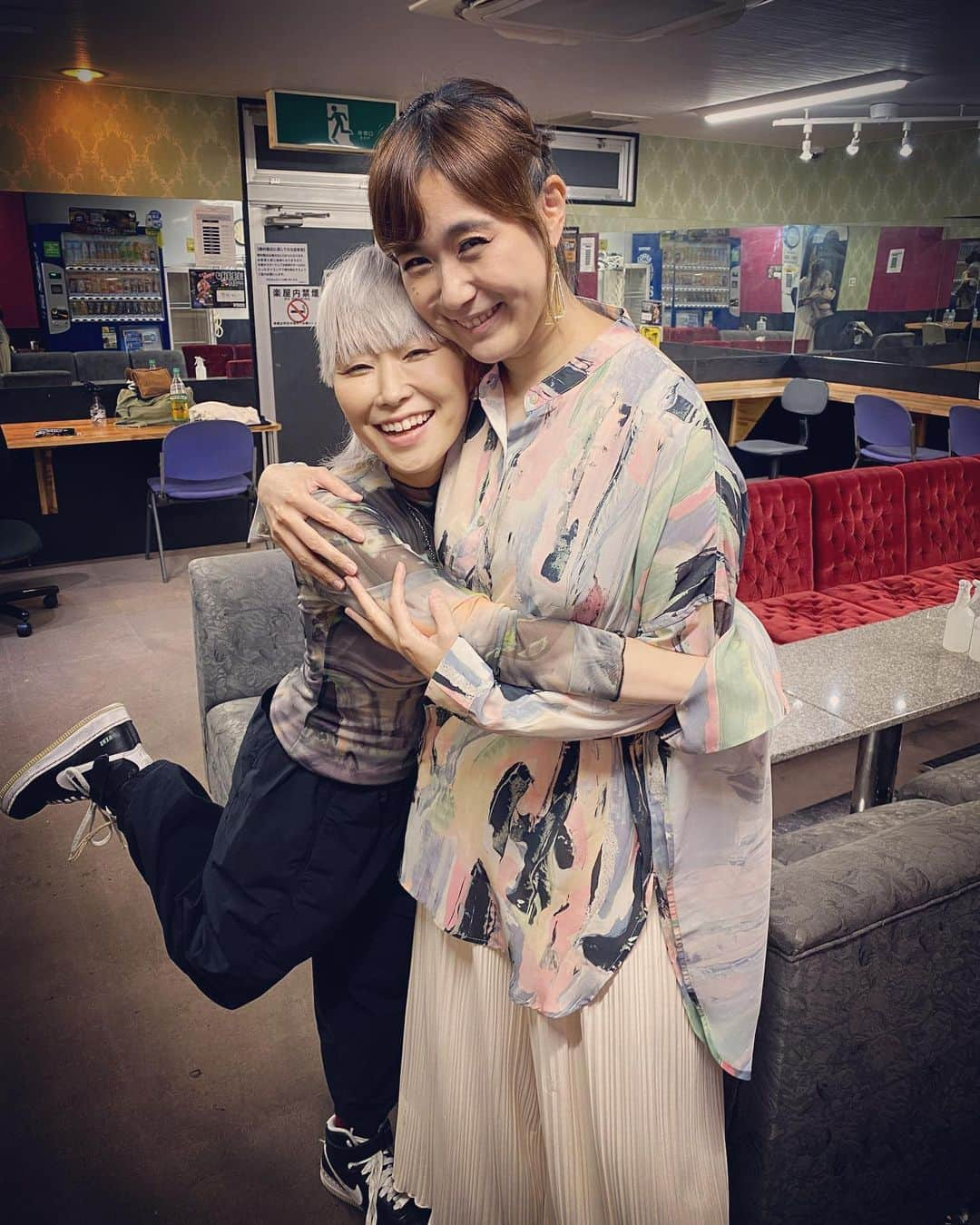 若森さちこさんのインスタグラム写真 - (若森さちこInstagram)「#中嶋ユキノ ちゃんミナミホイール、個人的に色々とやらかしましたが楽しく終了🎉あまりの慌ただしさに、足鈴付けたままホテルに到着したワタシ🤣photo by @nakajima_yukino   会場に足を運んで頂いたみなさまありがとうございました🙌  #今夜は反省です😣 #が #気を取り直して #ふたり旅に #備えます！」10月10日 2時13分 - pistachico