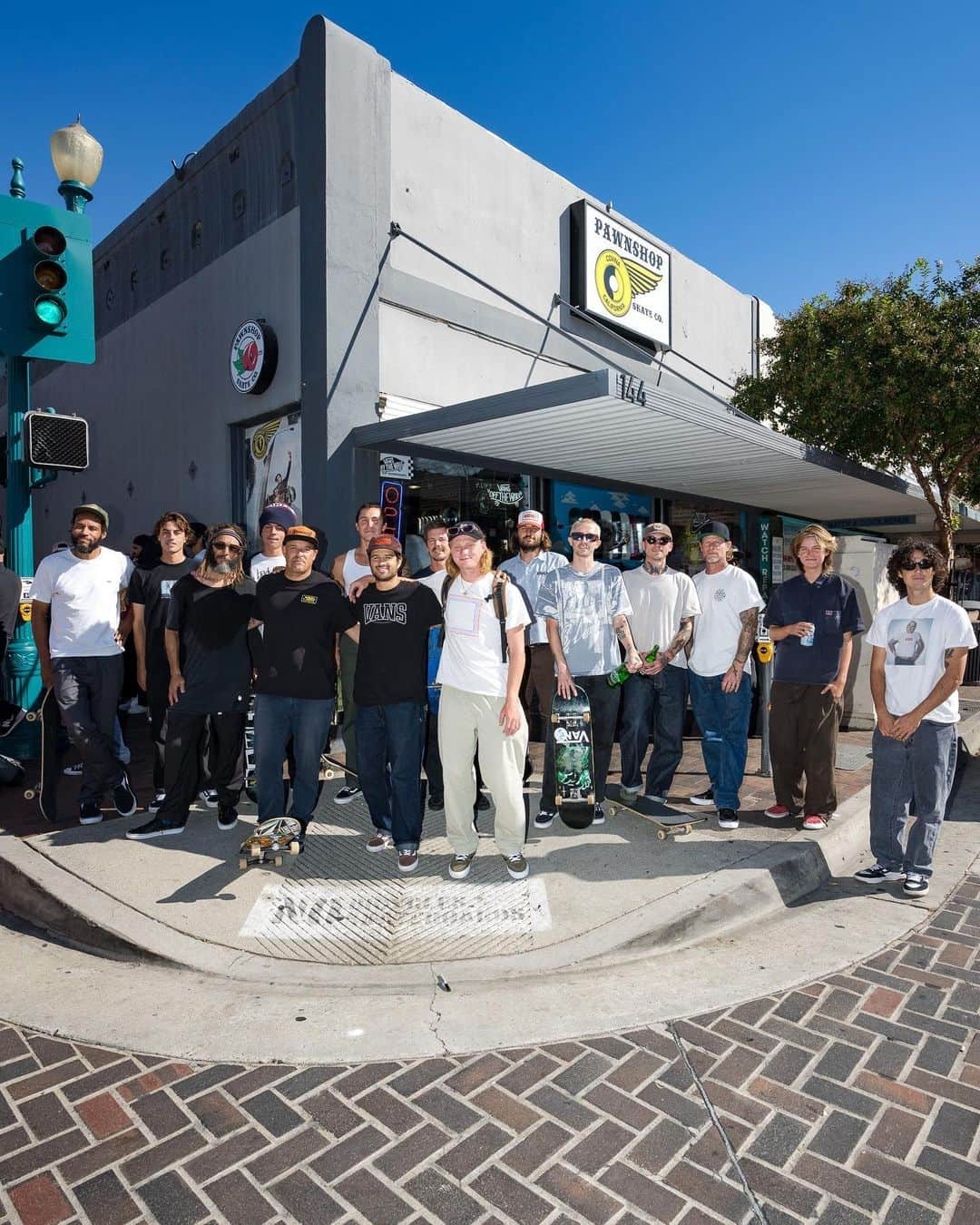 Vans Skateさんのインスタグラム写真 - (Vans SkateInstagram)「What a scorcher 🔥 of a Make Impact Tour stop last Saturday at Covina’s @pawnshopskateco. Thanks for rolling out, bringing your weirdest things to get signed by the team and hanging in the heat. You made this one of the best tours stops yet! Looking forward to seeing you next weekend down in San Diego at @rosestreetskateshop on 10/14.」10月10日 2時27分 - vansskate