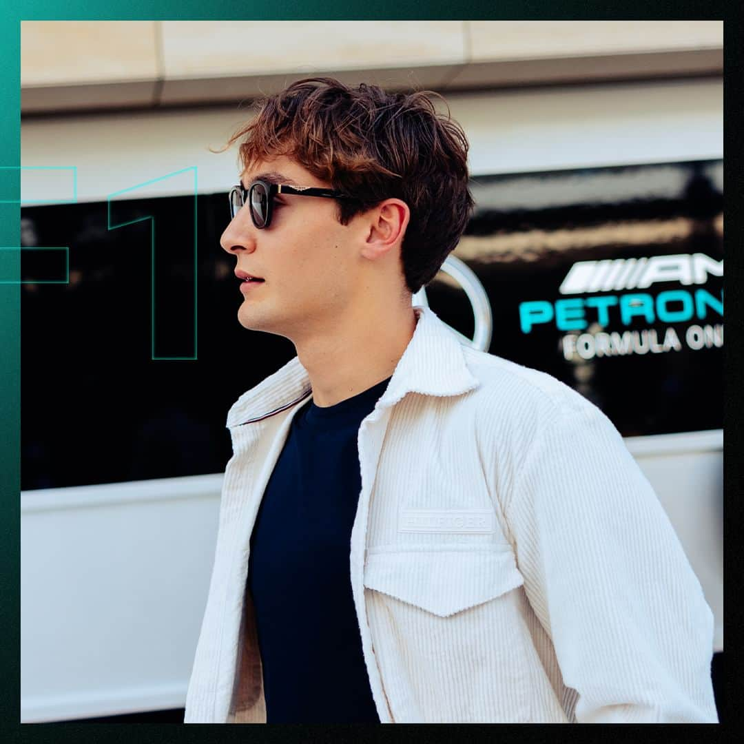 ポリスさんのインスタグラム写真 - (ポリスInstagram)「Your finish line waits for you. Are you daring enough to reach it? @georgerussell63  @mercedesamgf1  #PoliceLifestyle #AudacityWanted #FW23 #PoliceSunglasses #PoliceEyewear」10月9日 17時52分 - policelifestyle