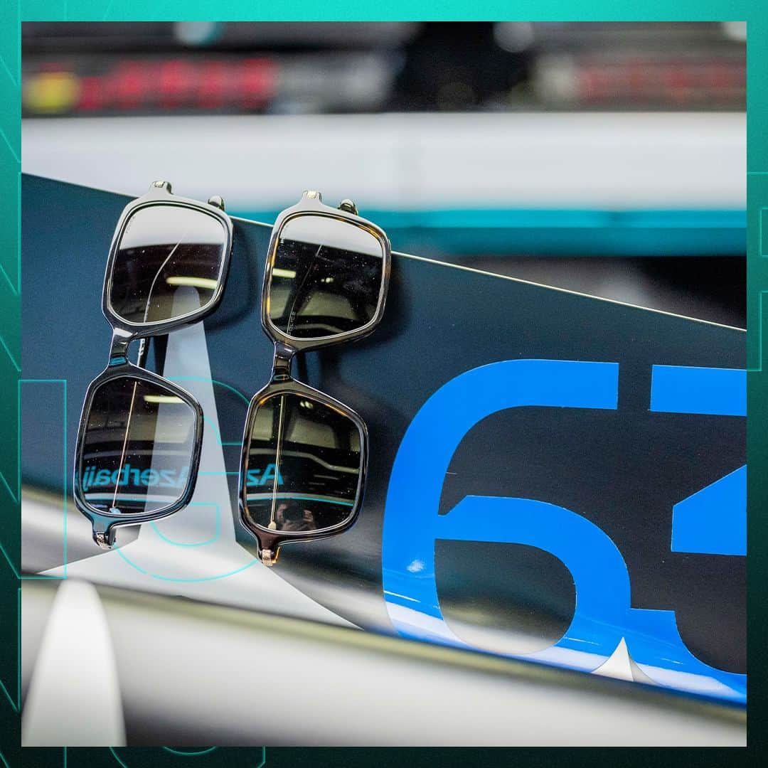 ポリスのインスタグラム：「Audacity is in your nature, show it.  @mercedesamgf1  #PoliceLifestyle #AudacityWanted #FW23 #PoliceSunglasses #PoliceEyewear」