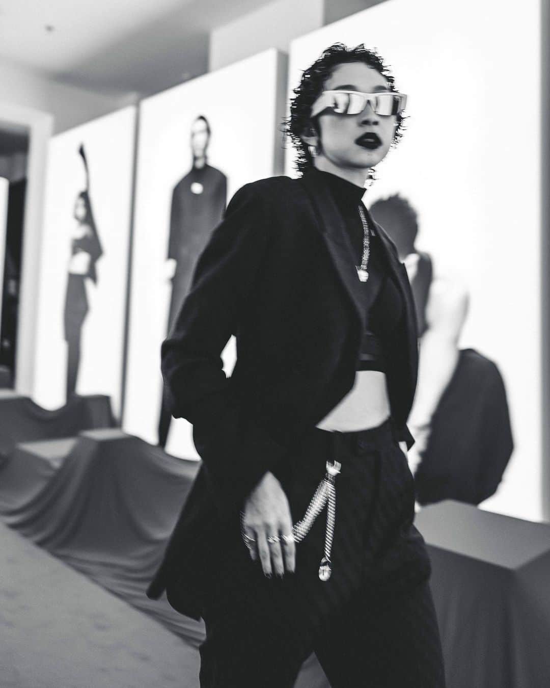KYOKAさんのインスタグラム写真 - (KYOKAInstagram)「Shanghai Fashion Week day1 Went to NIKE POPUP🖤  photo by @nk7  #kyokarb #nike #martinrose #gshock #gshockwomen #shanghai #fashionweek」10月9日 18時33分 - kyoka_rb.official