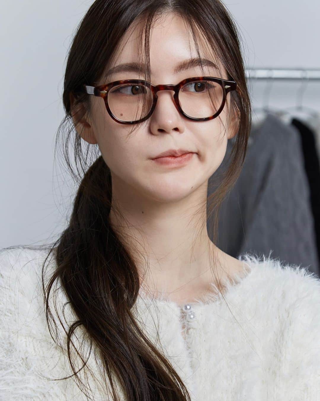イ・ミンジュのインスタグラム：「ㅎㅎ🤓」