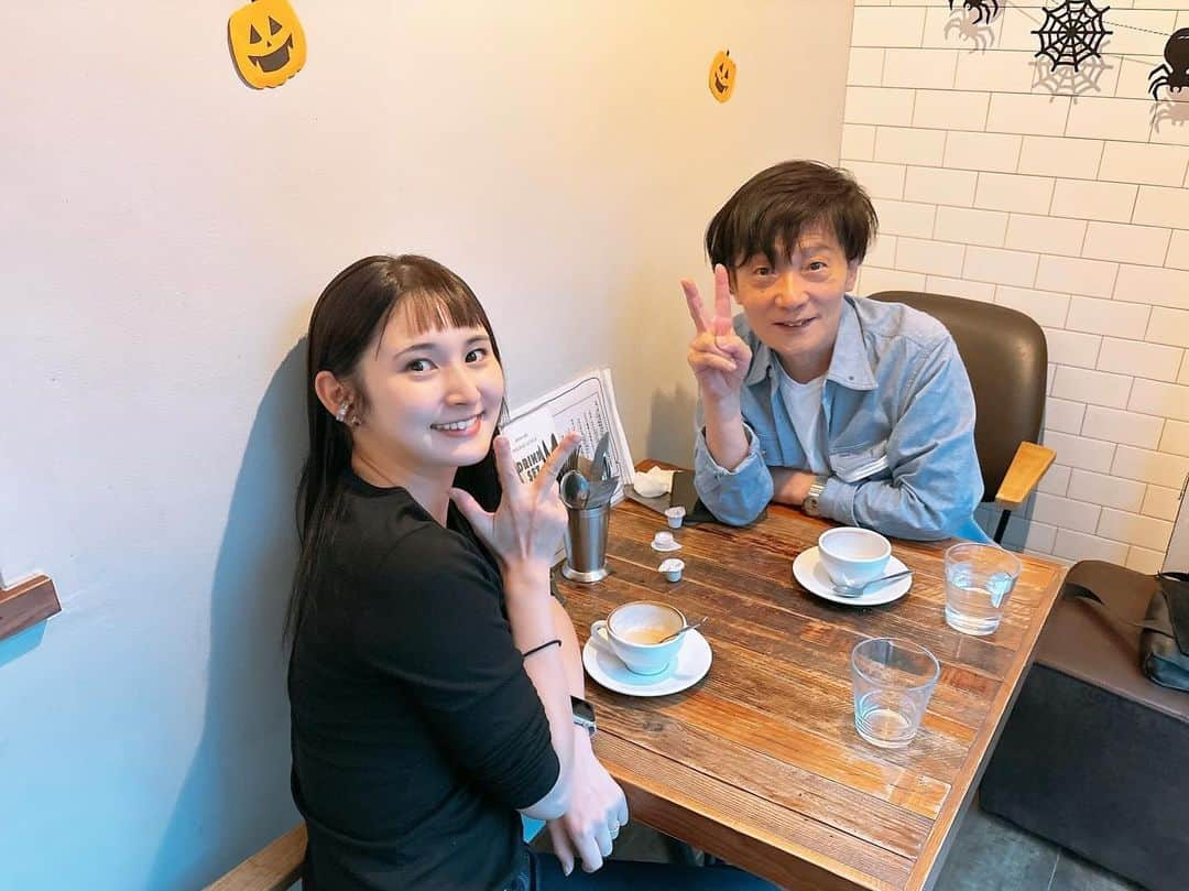 大久保聡美さんのインスタグラム写真 - (大久保聡美Instagram)「平光さんと久しぶりにティー☕️したよ🐰💖  全然変わってなさすぎてびっくりした！🤣 たくさんお話しできて、あっという間の時間でした！ 平光さんに会うとお芝居したくなるなぁ😌 今度は5戦士みんな予定合ったらいいね🤭  #セラミュ #セーラームーン」10月9日 19時02分 - stm_o_