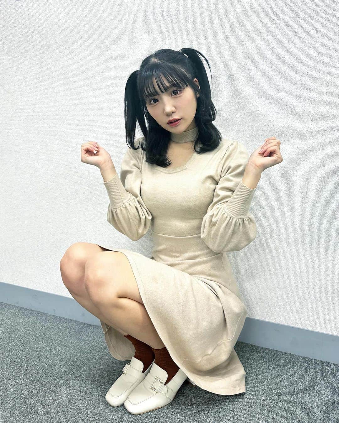 藤田みゆのインスタグラム：「. 今日は寒いねっ❄️」