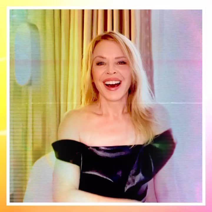 カイリー・ミノーグのインスタグラム：「‘Call me a dreamer’… but I can’t believe TENSION has been out in the world for over two weeks already!! Thank you for all of your love and support. A TRUE DREAM!! 😘💖」