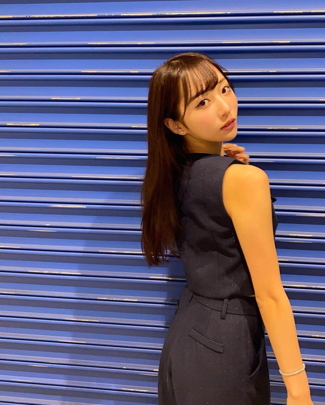 中野ゆいなさんのインスタグラム写真 - (中野ゆいなInstagram)「はーとぽーず🫶🏻 @emmyofficial.jp のセットアップ可愛すぎてお気に入り💠‪‪❤︎‬」10月9日 19時28分 - nkn_0125