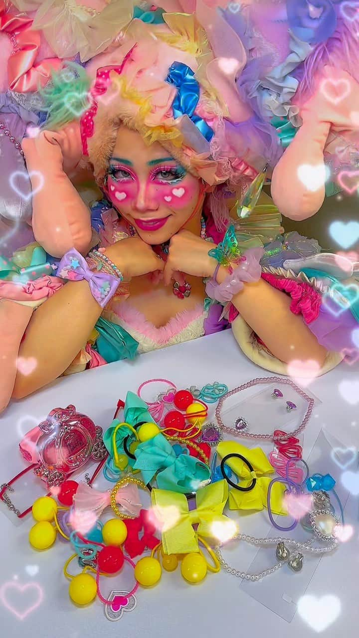 KAWAII MONSTER CAFEのインスタグラム：「🪄🎀🌙💖🫧💫  #minacute#kawaii#harajuku#harajukufashion#decora#デコラ#pr」