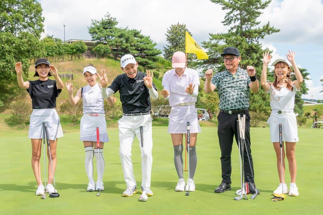 萩原菜乃花さんのインスタグラム写真 - (萩原菜乃花Instagram)「岡田圭介の「出た！PAR GOLF」 見てくださいましたか？♡  なんと優勝できました〜！！ 星野リゾートさんの宿泊券ゲット🥹  ほぼほぼペアのななちゃんの力だけど 優勝うれしい💗✨  TVerでも見られるので よければ見てね〜！！  #ゴルフ番組#bs12トゥエルビ#bs12#ゴルフ女子#ゴルフ#ゴルフ男子#ゴルフウェア#ゴルフコーデ#ルコックゴルフ#リジューム」10月9日 19時40分 - nanoka_hagiwara