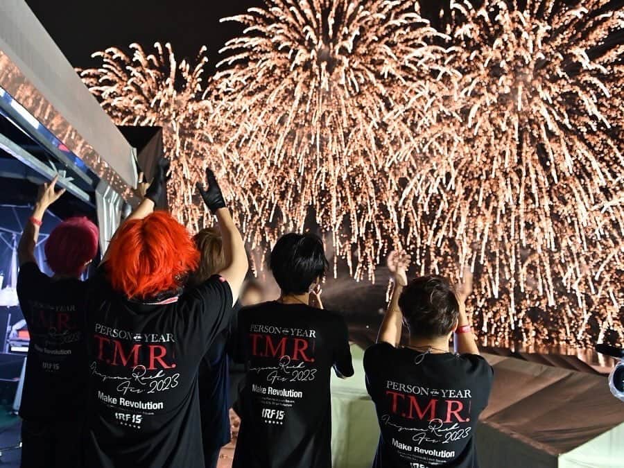 淳士のインスタグラム：「⁡ イナズマロックフェス2023✨ ⁡ ⁡ T.M.Revolutionで初日と中日に参加させてもらいました〜🥁 ⁡ ⁡ 最高フェスʕ•̫͡•ʕ*̫͡*ʔ•͓͡•ʔ-̫͡-( ｰ̀∀ｰ́ʕ•̫͡•ʔ ⁡ ⁡ とても楽しかった( ´ ∀ ` ) ⁡ ⁡ ありがとうございました🍊✨ ⁡ ⁡ #イナズマロックフェス #T.M.Revolution ⁡ ⁡」